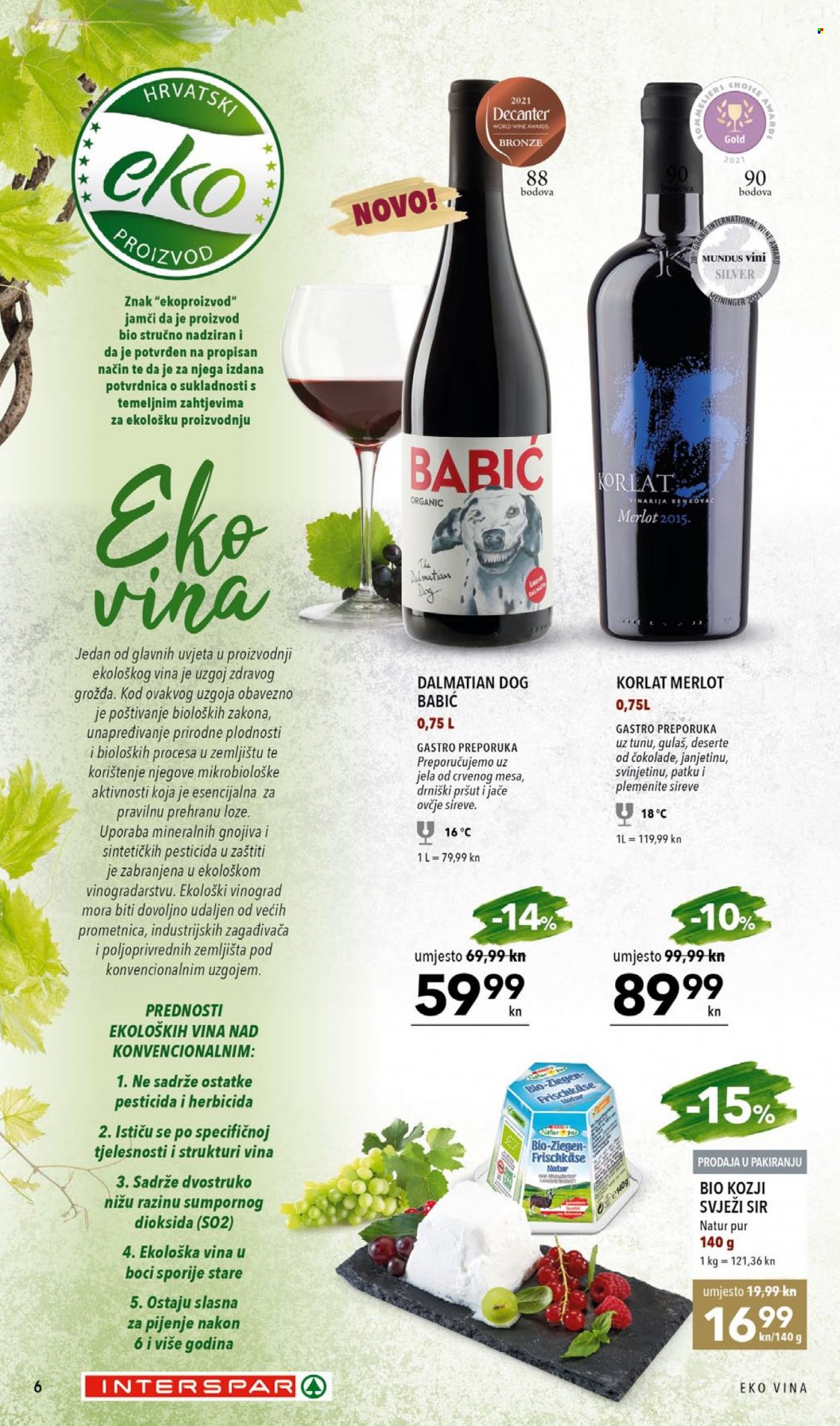 INTERSPAR katalog - 23.09.2021. - 13.10.2021. Stranica 6