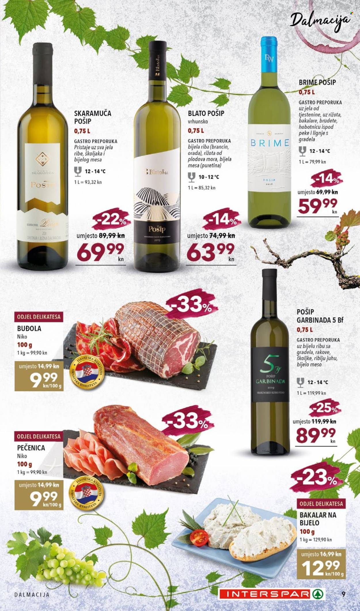 INTERSPAR katalog - 23.09.2021. - 13.10.2021. Stranica 9