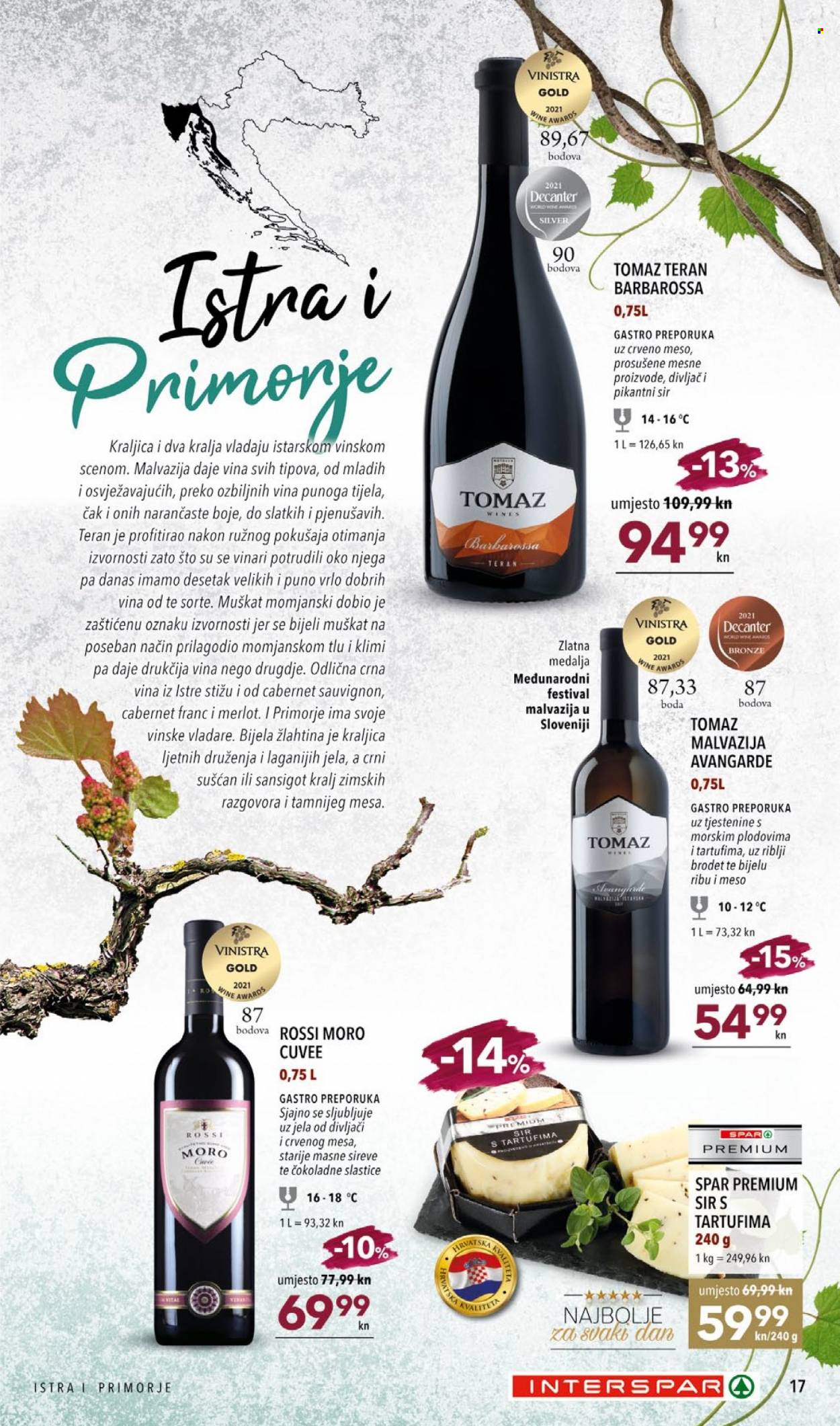 INTERSPAR katalog - 23.09.2021. - 13.10.2021. Stranica 17