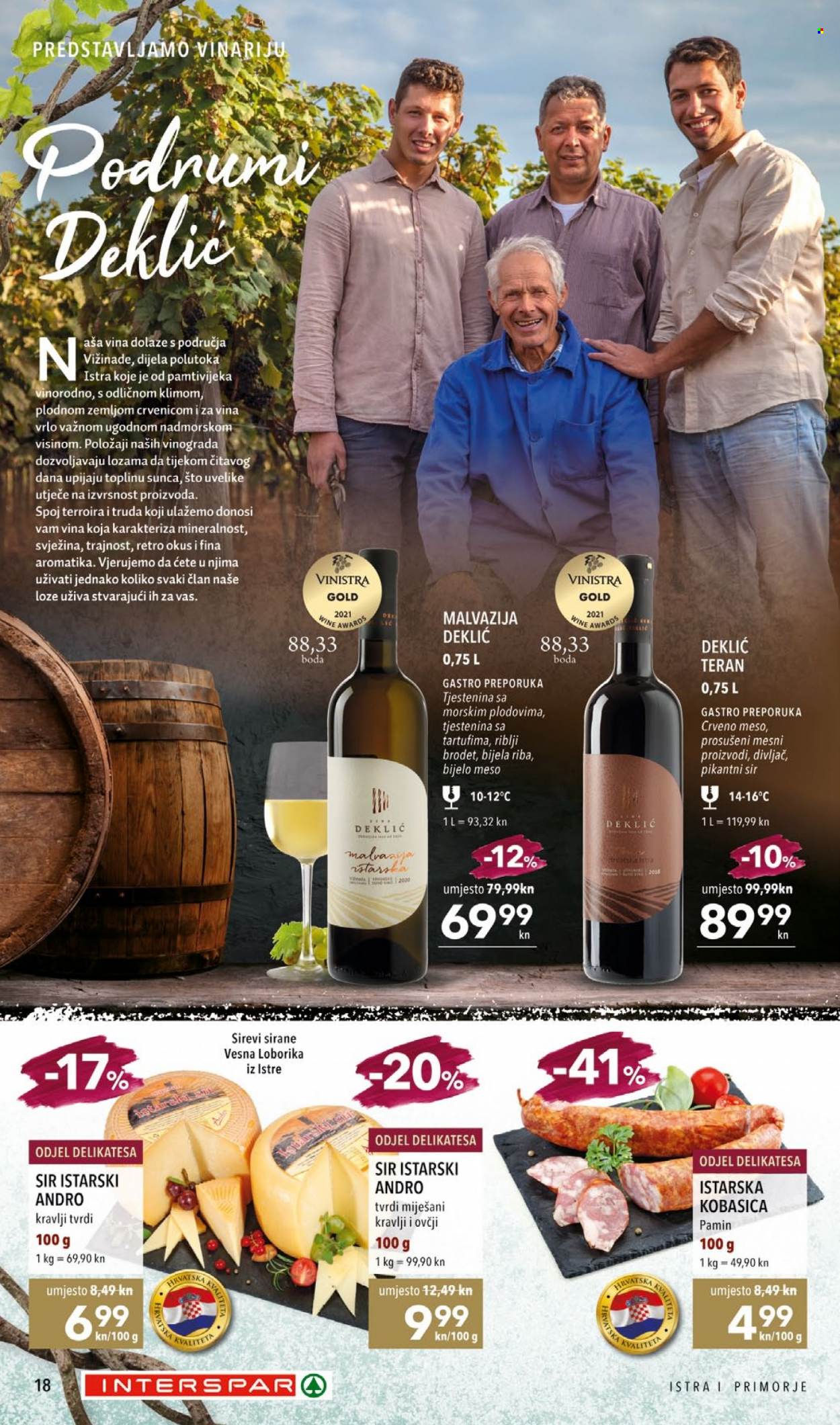 INTERSPAR katalog - 23.09.2021. - 13.10.2021. Stranica 18