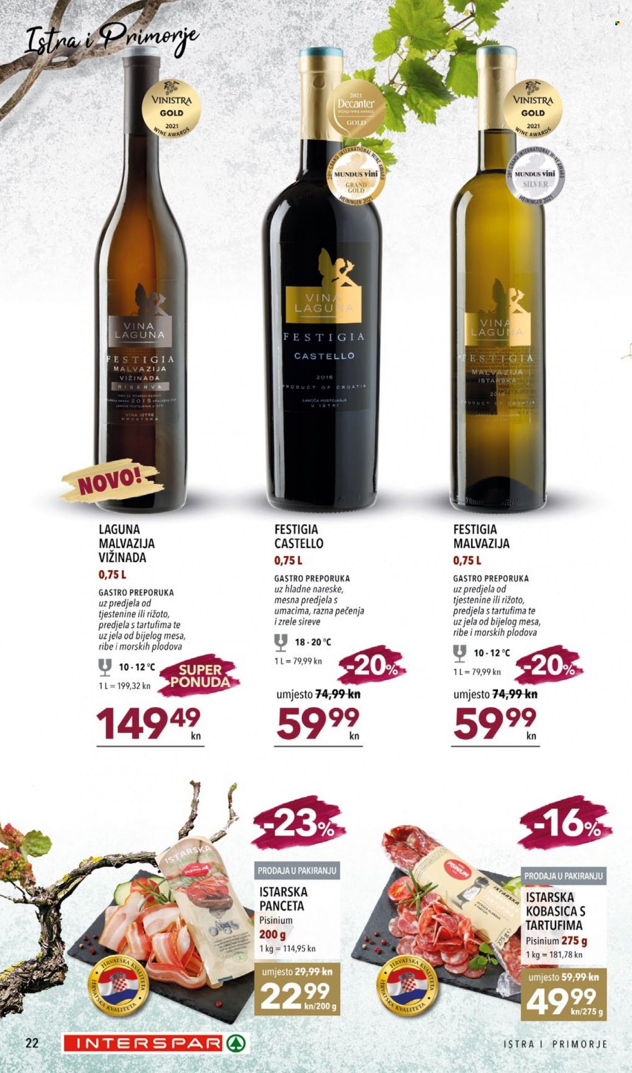 INTERSPAR katalog - 23.09.2021. - 13.10.2021. Stranica 22