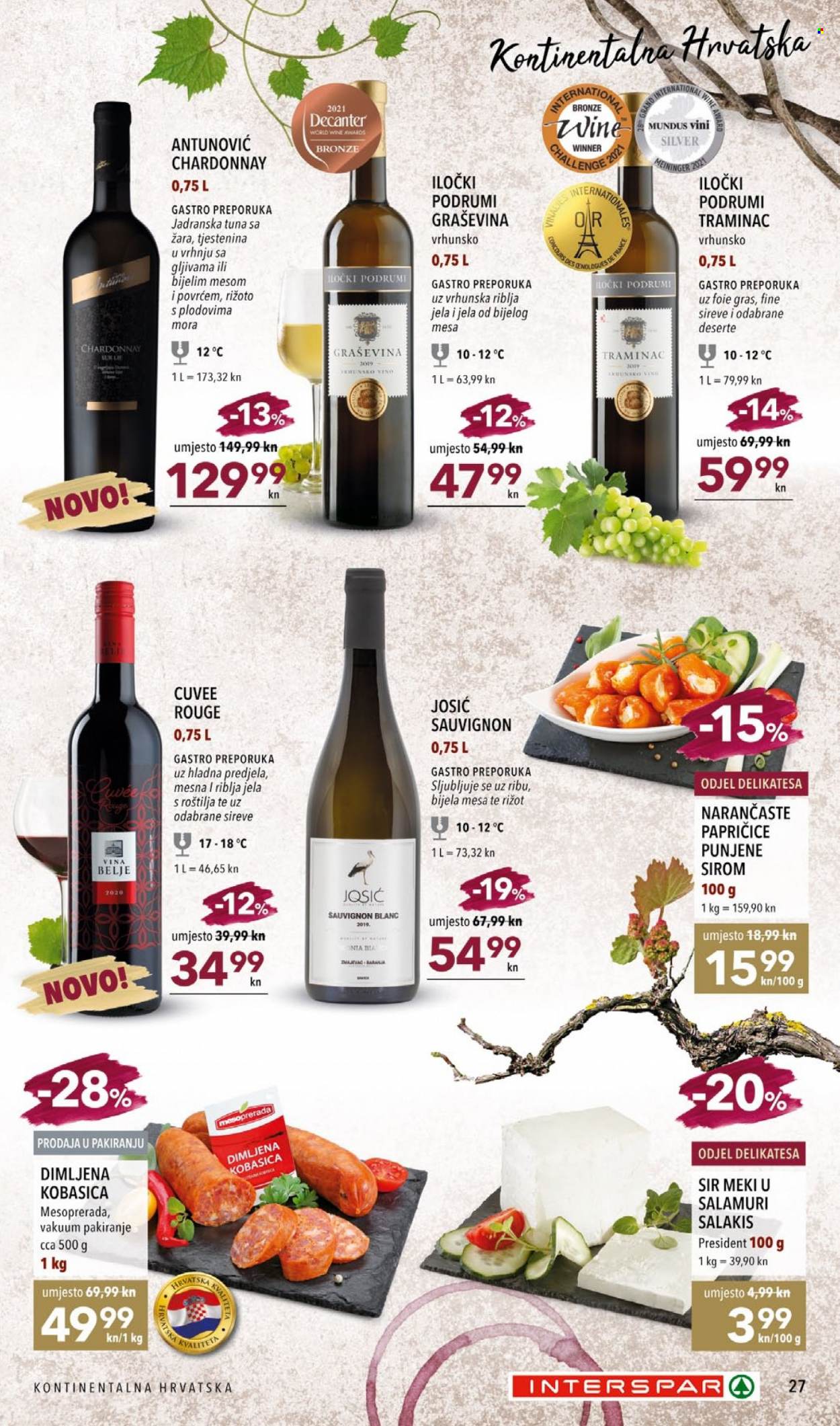 INTERSPAR katalog - 23.09.2021. - 13.10.2021. Stranica 27
