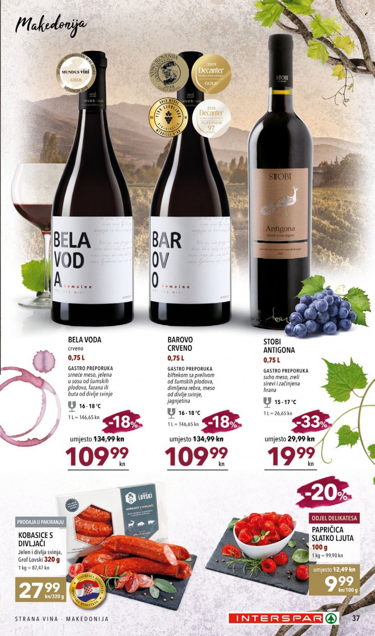 INTERSPAR katalog - 23.09.2021. - 13.10.2021. Stranica 37