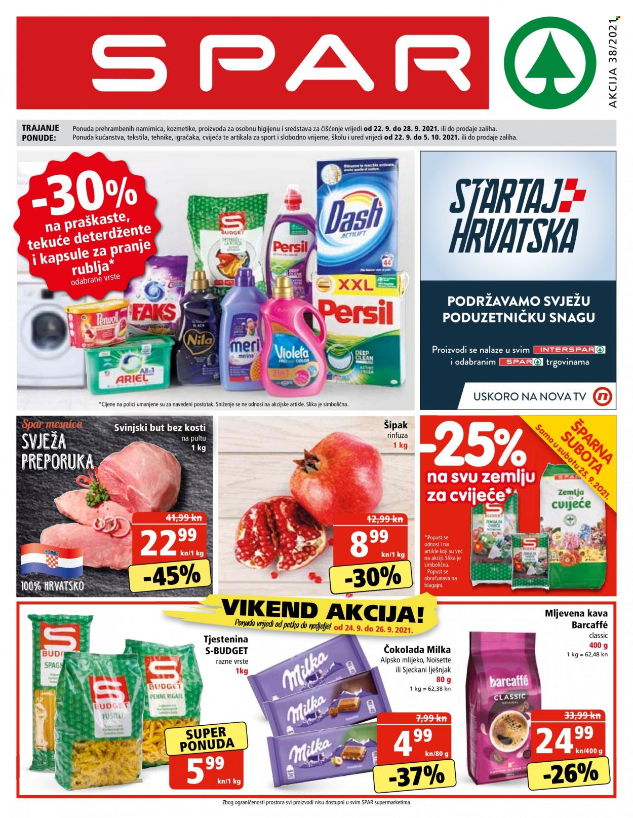SPAR katalog - 22.09.2021. - 28.09.2021. Stranica 1