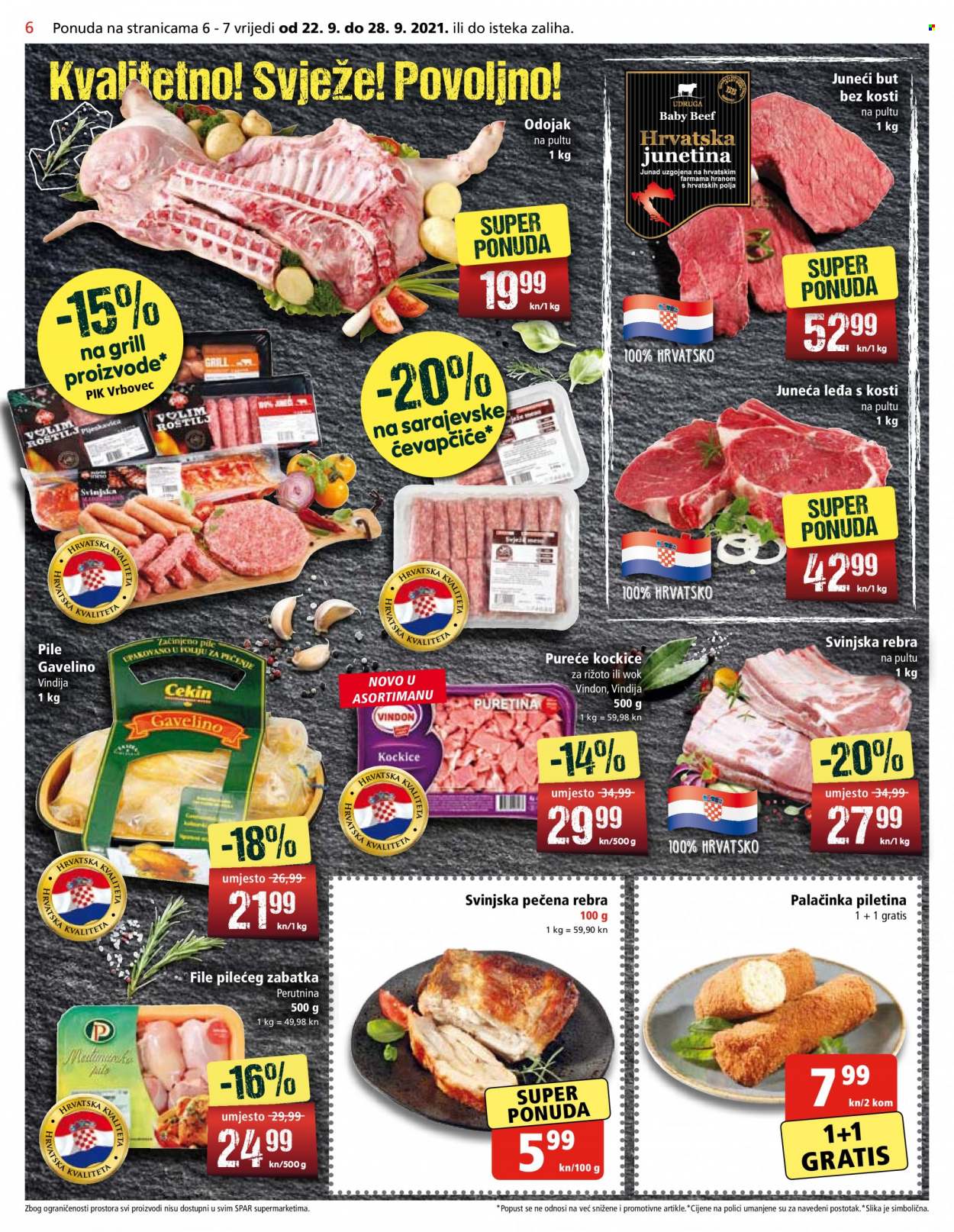 SPAR katalog - 22.09.2021. - 28.09.2021. Stranica 6