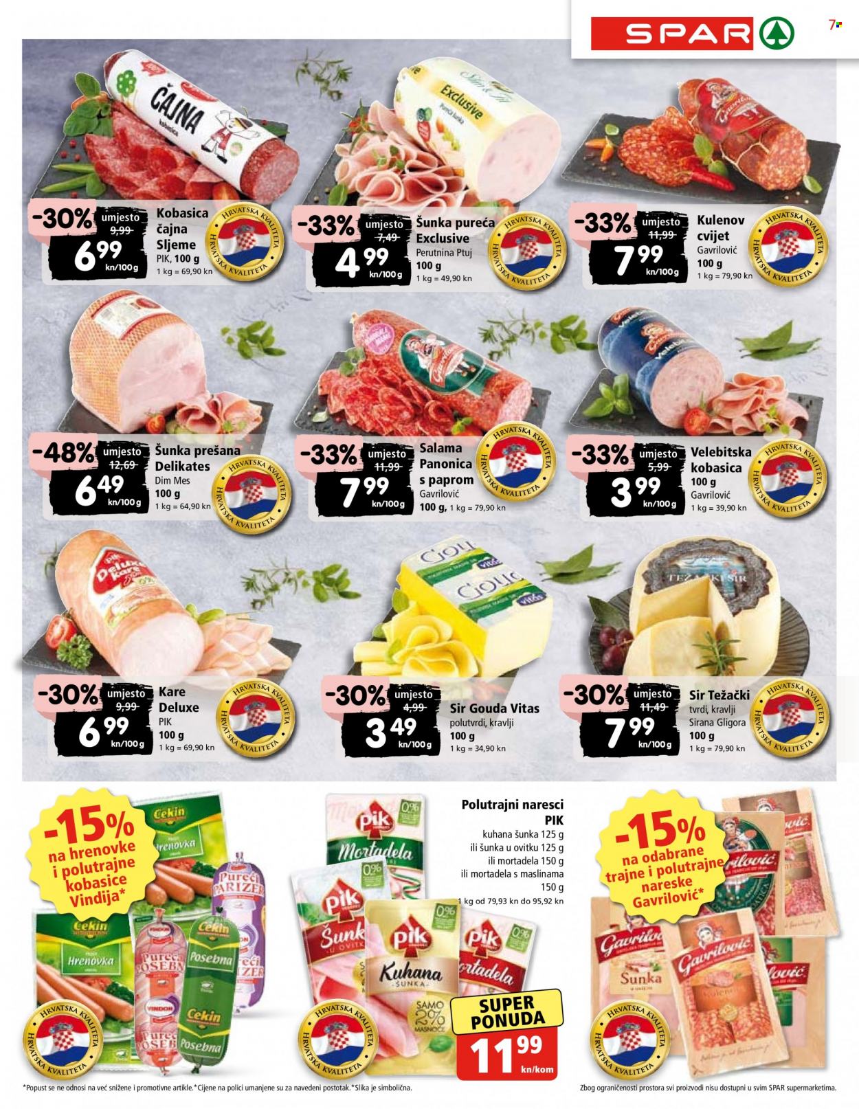 SPAR katalog - 22.09.2021. - 28.09.2021. Stranica 7