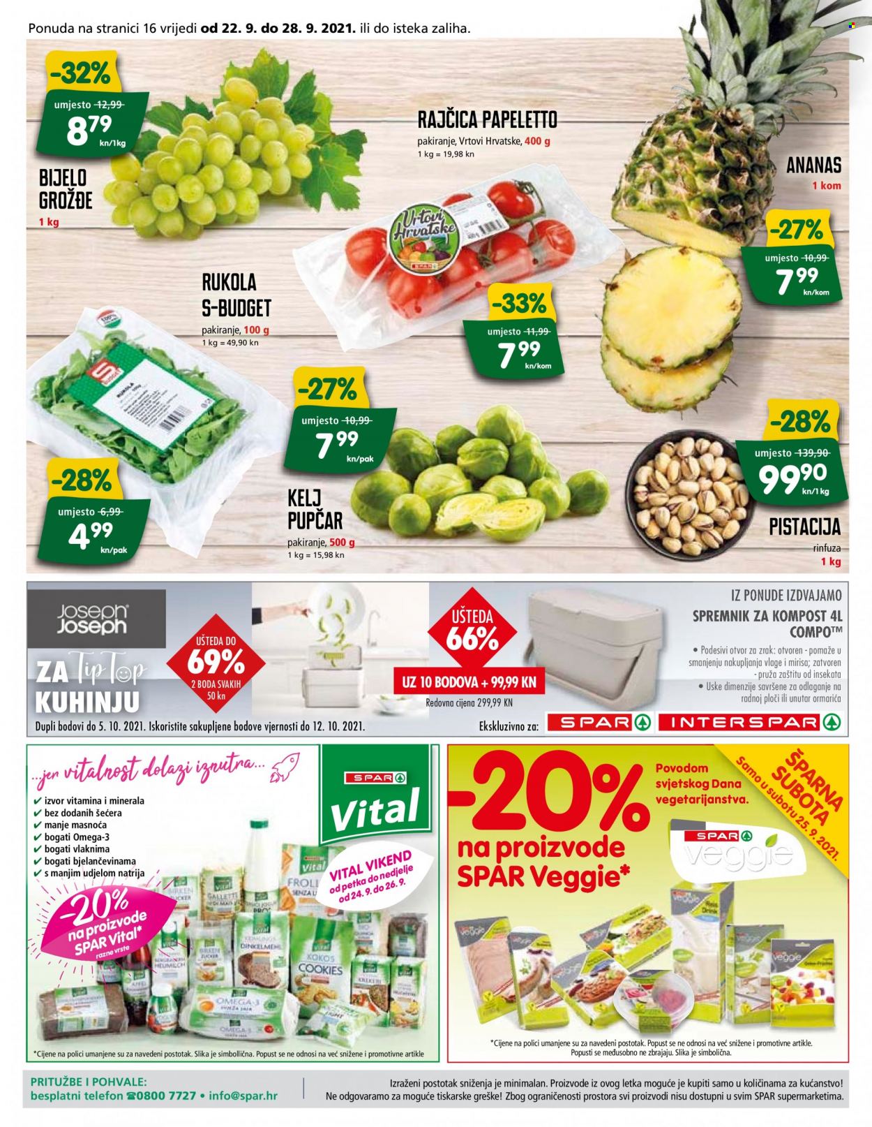 SPAR katalog - 22.09.2021. - 28.09.2021. Stranica 16