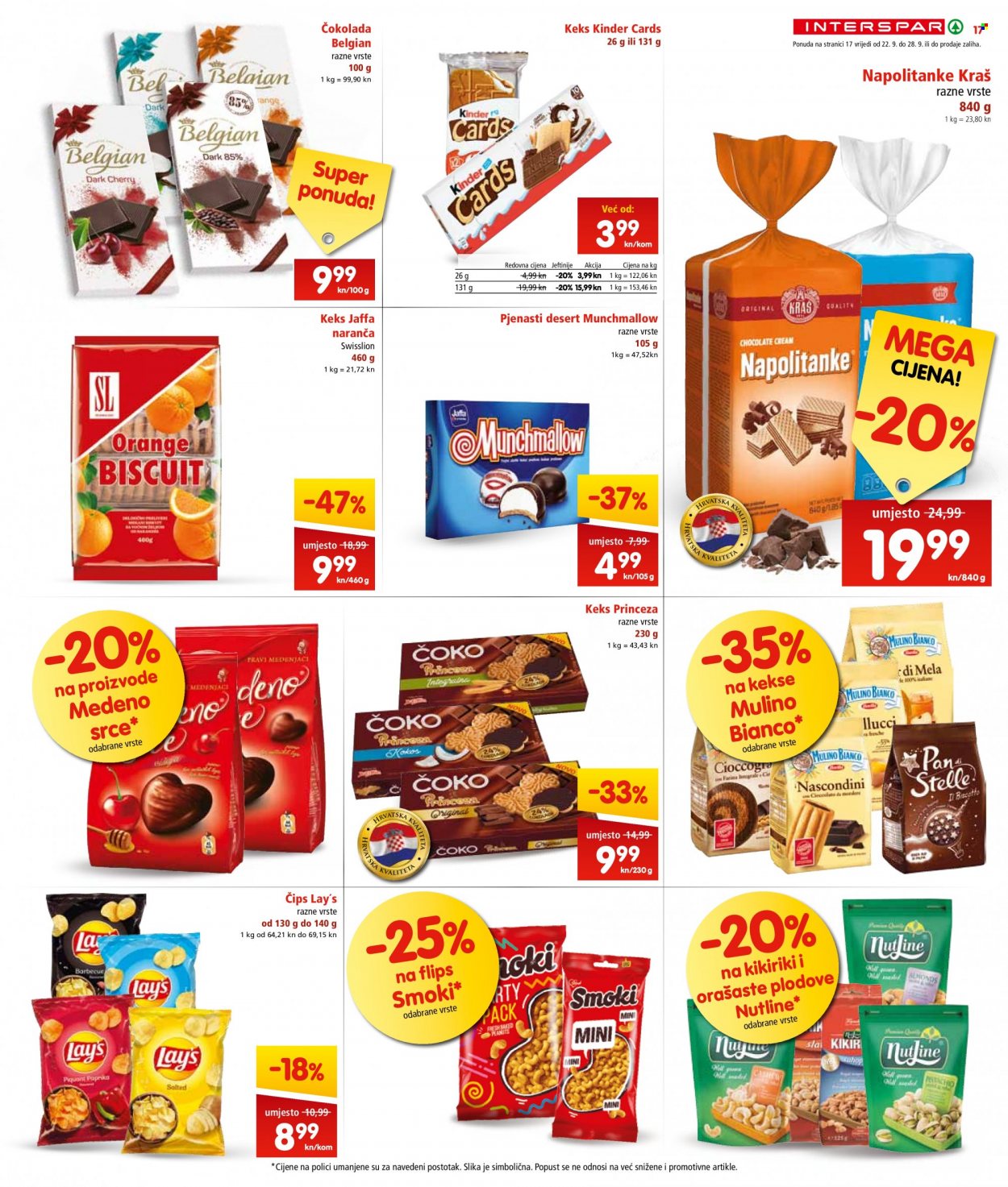 INTERSPAR katalog - 22.09.2021. - 28.09.2021. Stranica 17