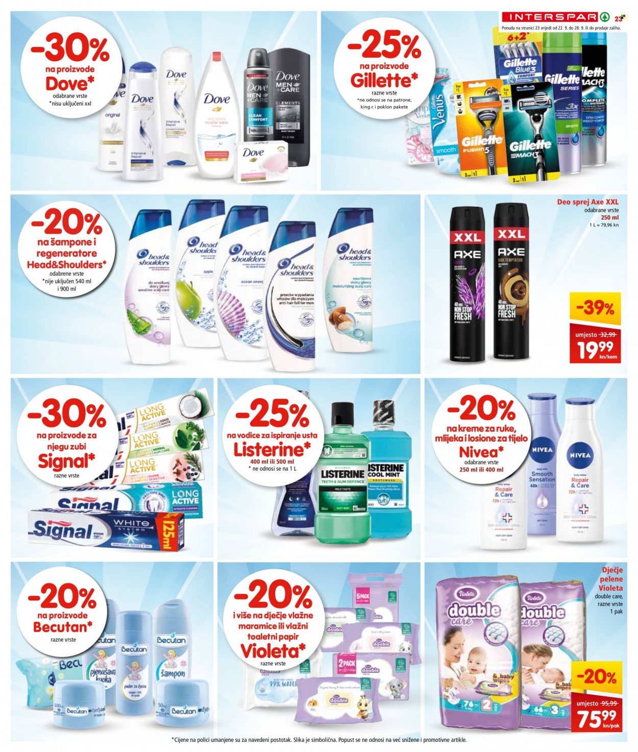 INTERSPAR katalog - 22.09.2021. - 28.09.2021. Stranica 23
