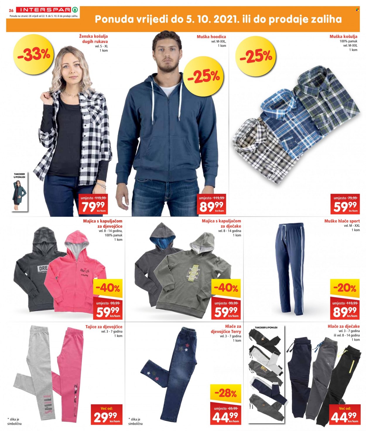 INTERSPAR katalog - 22.09.2021. - 28.09.2021. Stranica 26