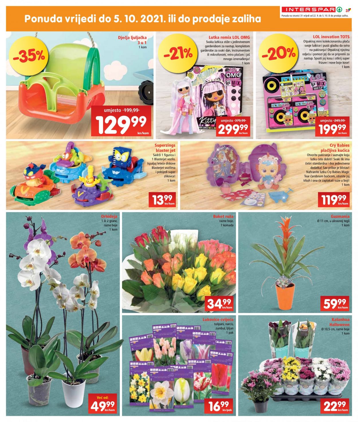 INTERSPAR katalog - 22.09.2021. - 28.09.2021. Stranica 31