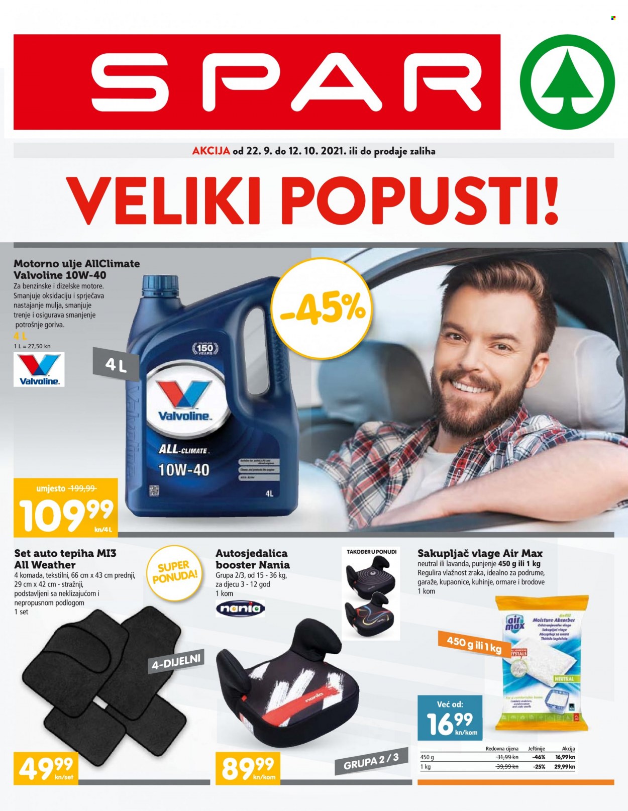 SPAR katalog - 22.09.2021. - 12.10.2021. Stranica 1