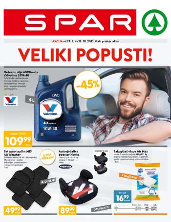SPAR katalog - 22.09.2021. - 12.10.2021.