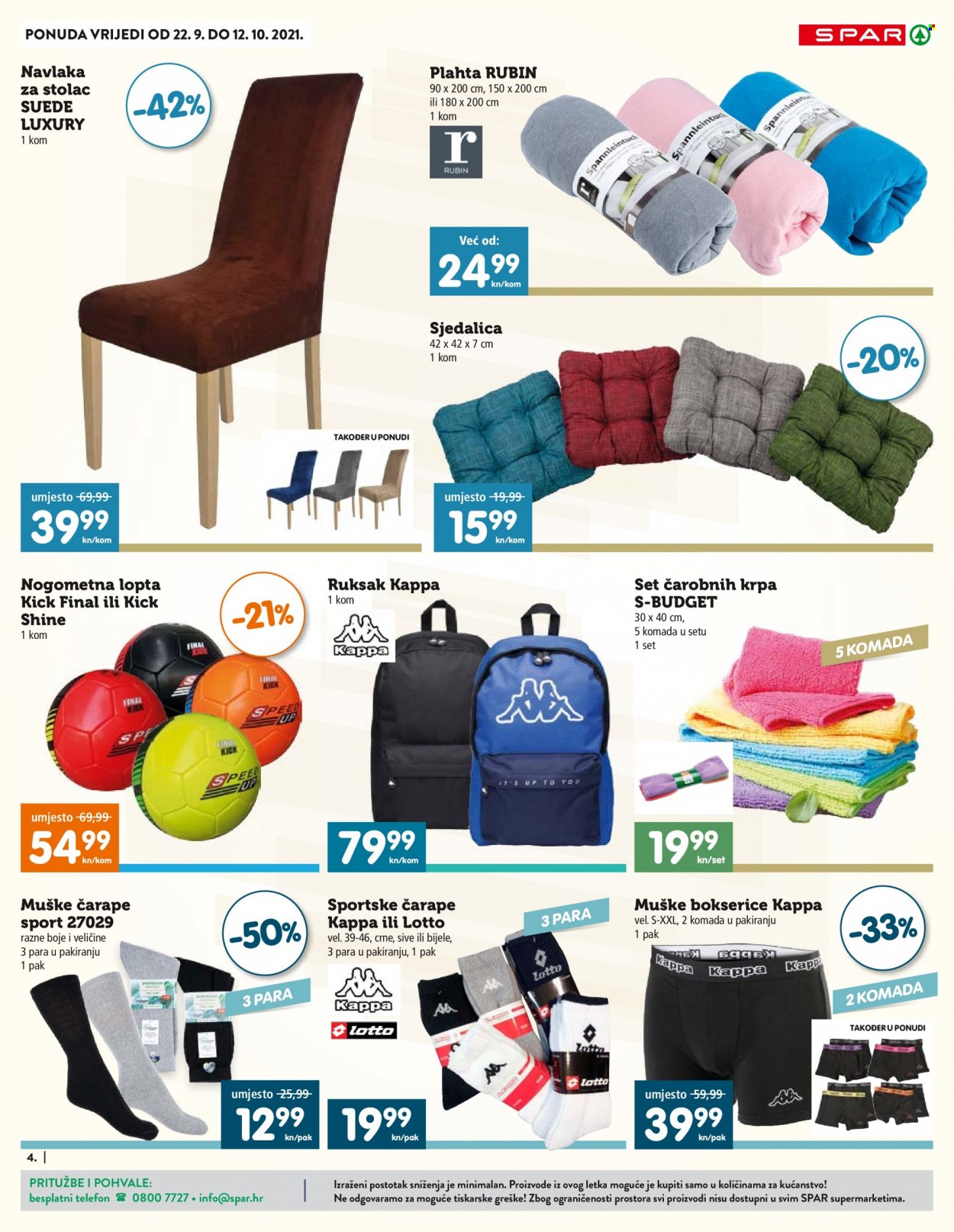 SPAR katalog - 22.09.2021. - 12.10.2021. Stranica 4