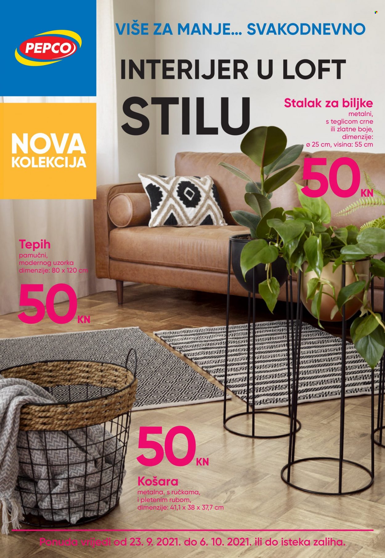Pepco katalog - 23.09.2021. - 06.10.2021. Stranica 1