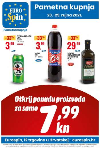 Eurospin katalog - 23.09.2021. - 29.09.2021.