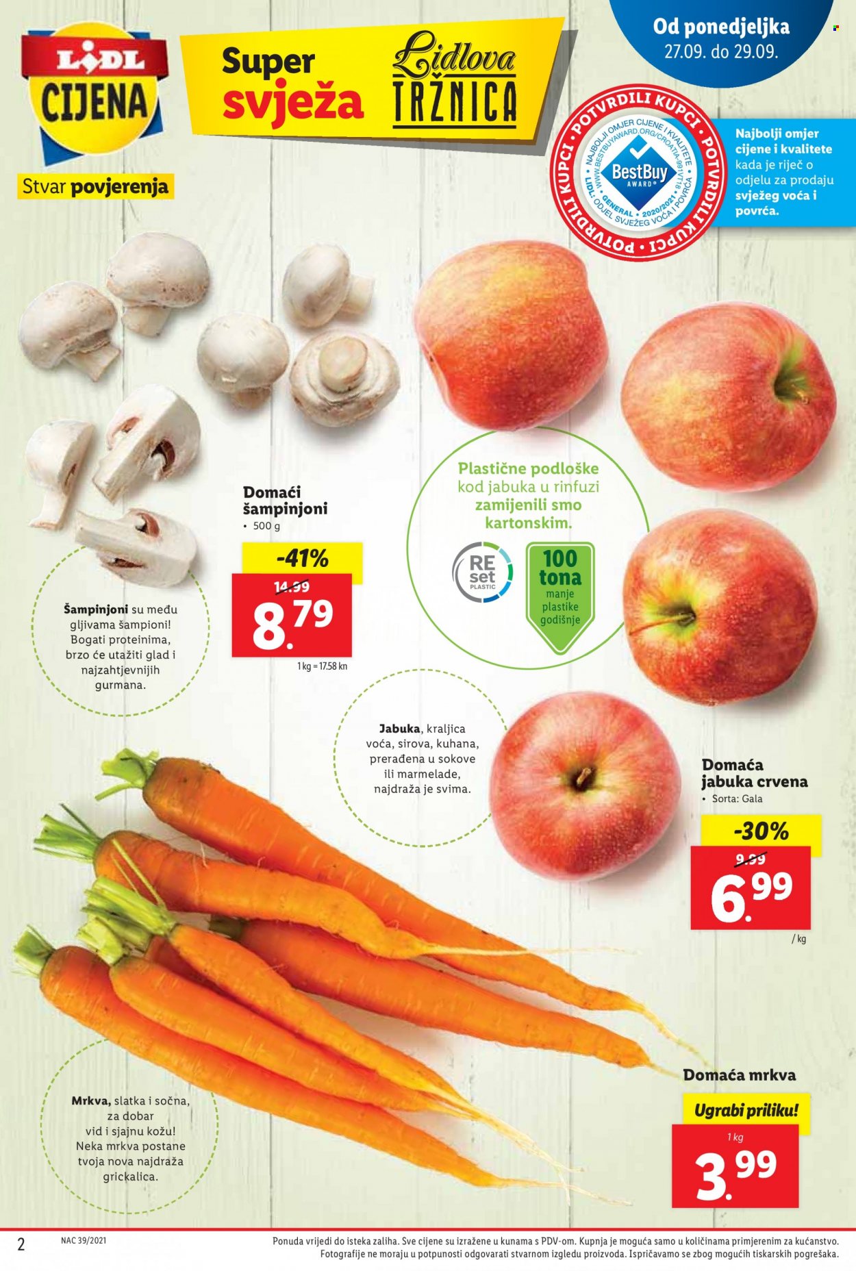 Lidl katalog - 27.09.2021. - 03.10.2021. Stranica 2
