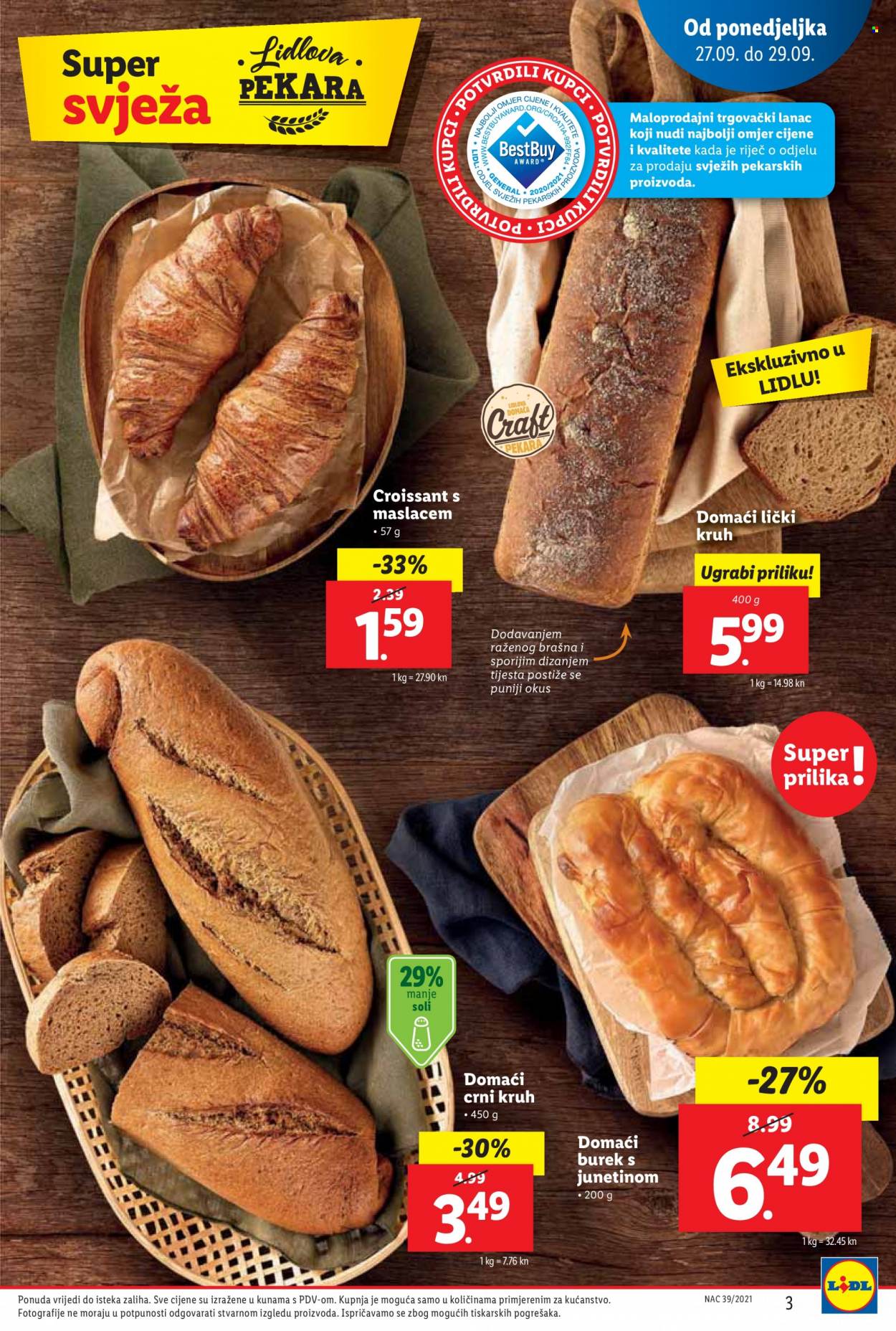 Lidl katalog - 27.09.2021. - 03.10.2021. Stranica 3