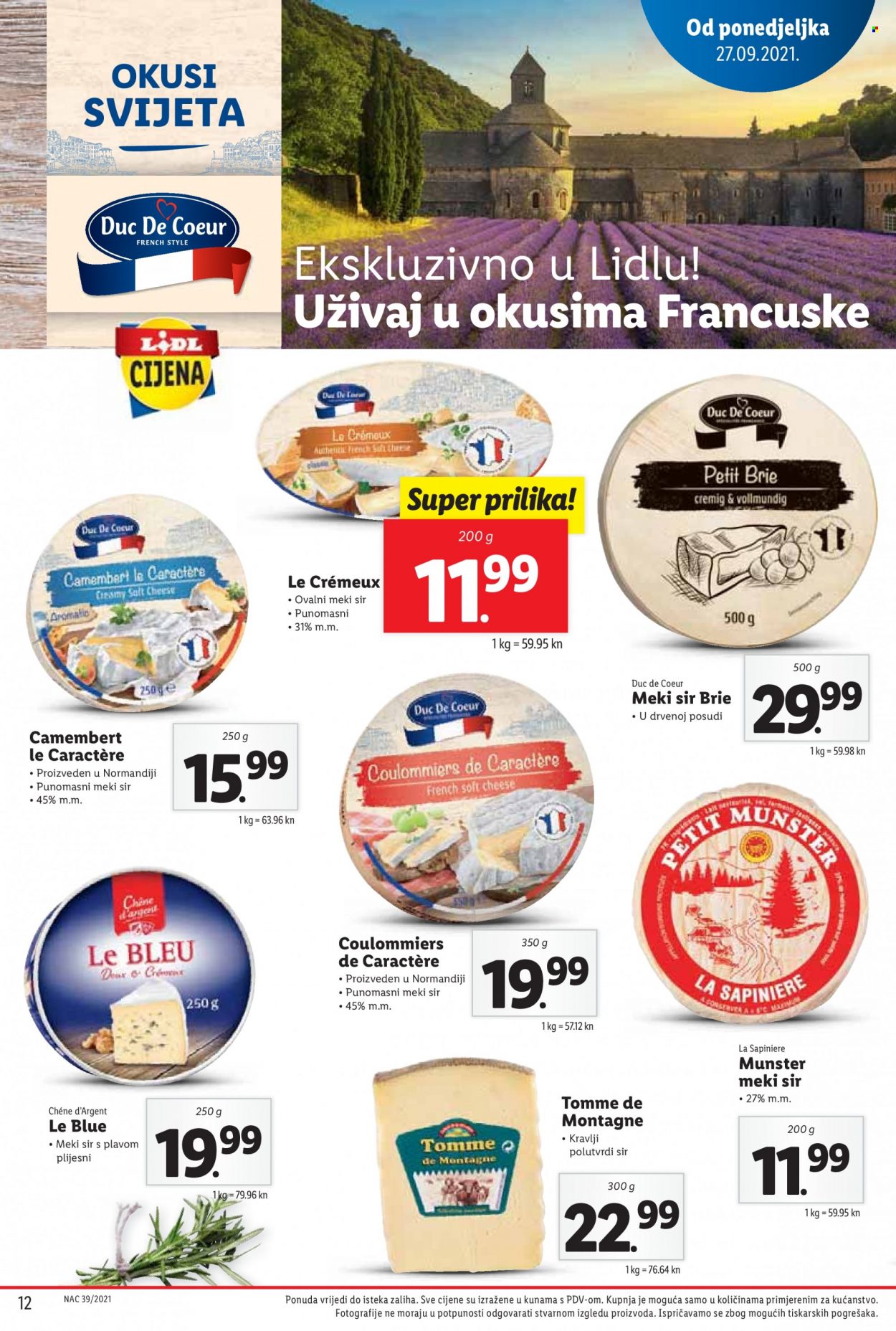 Lidl katalog - 27.09.2021. - 03.10.2021. Stranica 12
