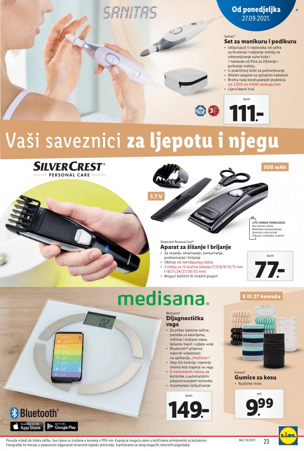 Lidl katalog - 27.09.2021. - 03.10.2021. Stranica 23