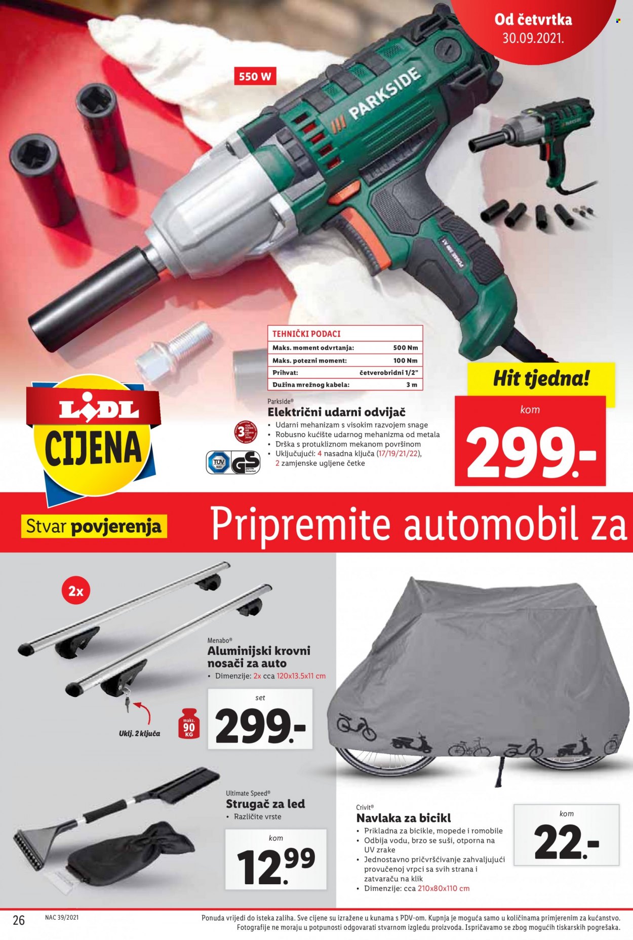 Lidl katalog - 27.09.2021. - 03.10.2021. Stranica 26