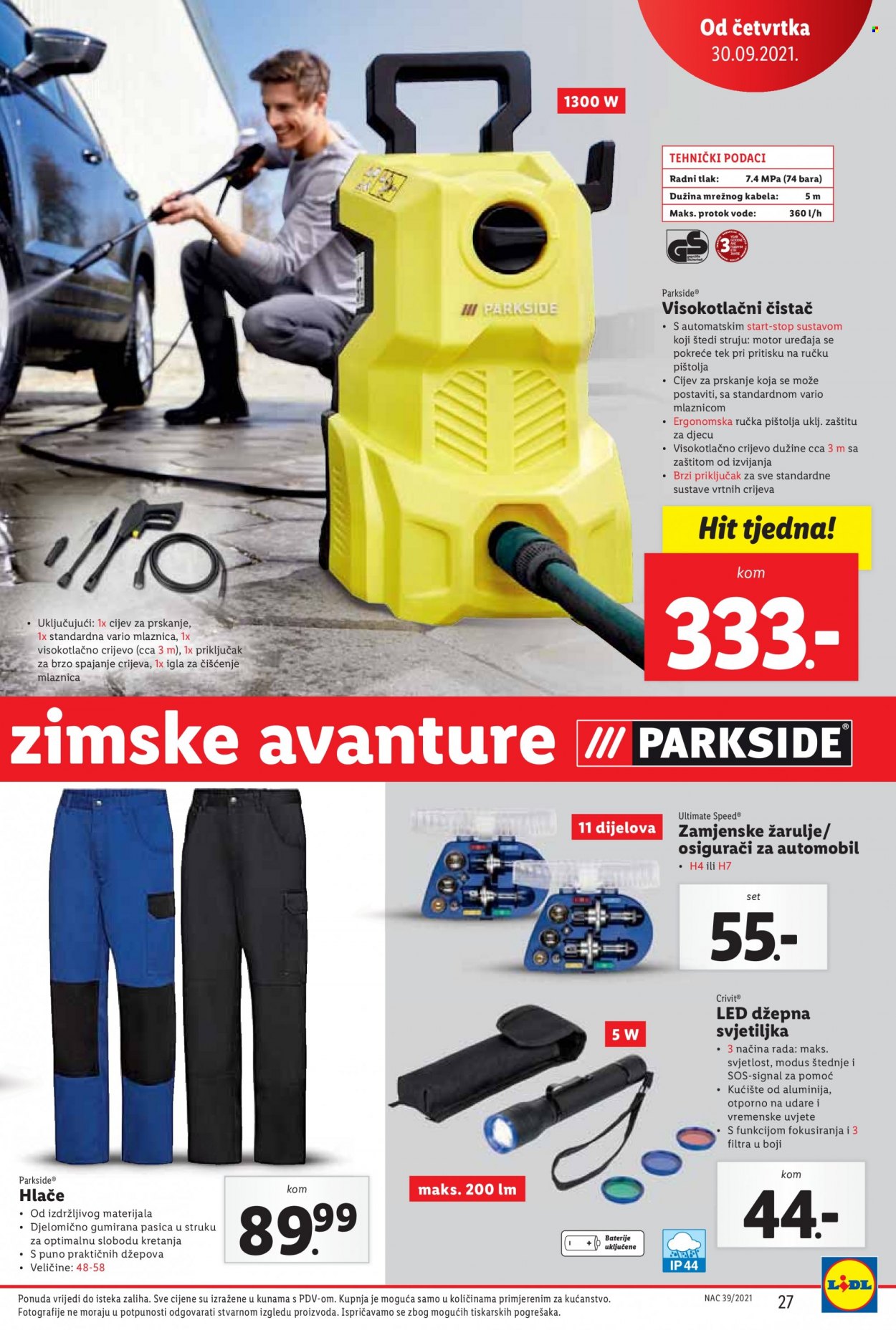Lidl katalog - 27.09.2021. - 03.10.2021. Stranica 27