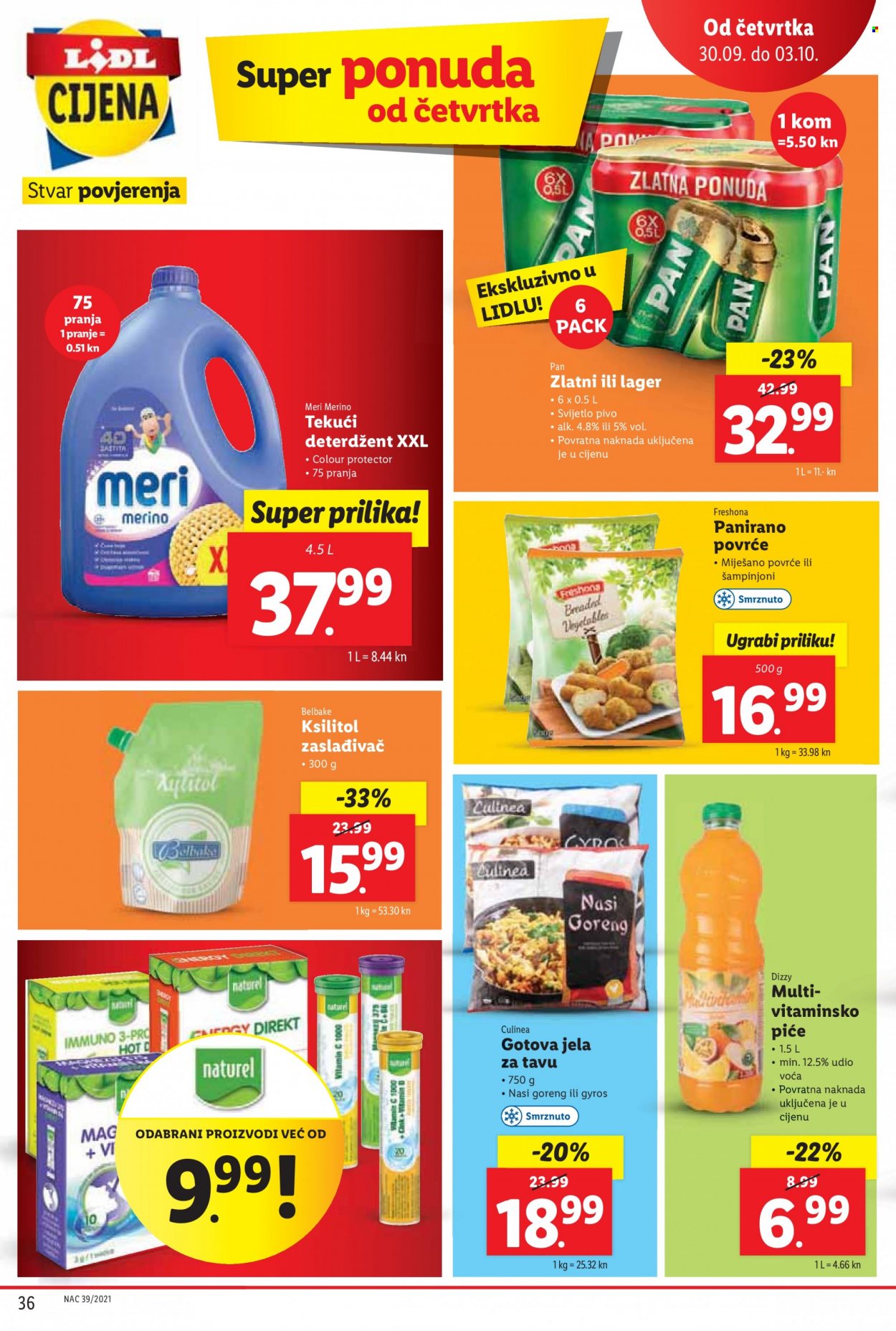 Lidl katalog - 27.09.2021. - 03.10.2021. Stranica 36