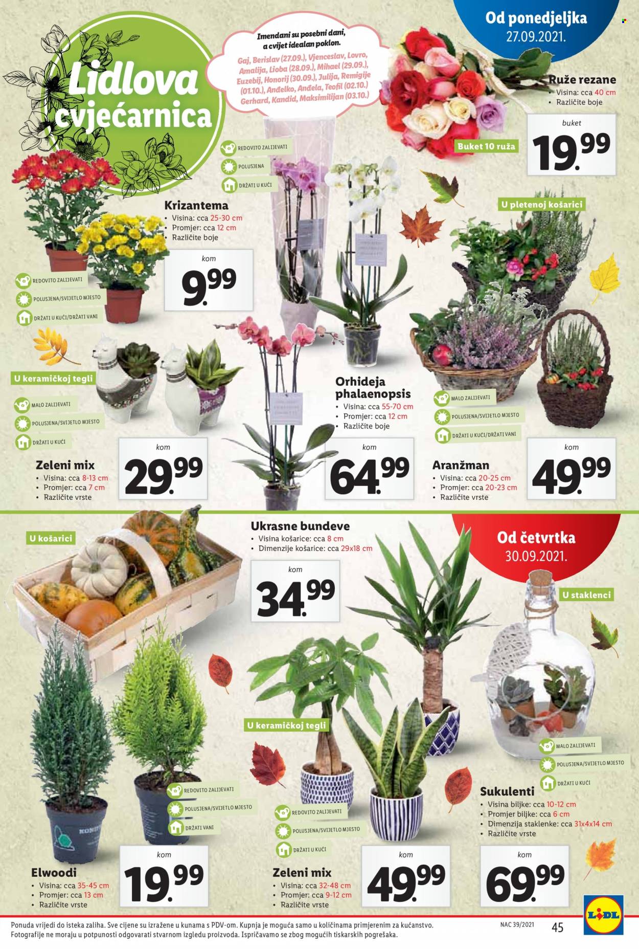 Lidl katalog - 27.09.2021. - 03.10.2021. Stranica 45