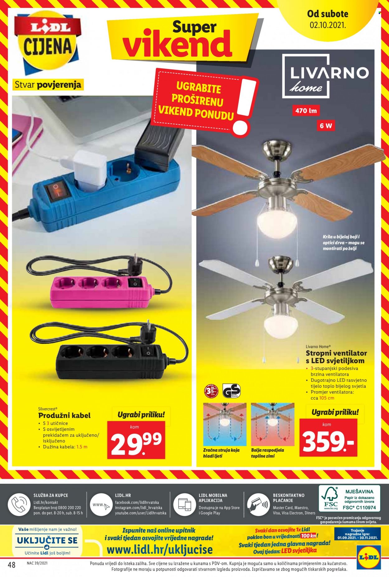 Lidl katalog - 27.09.2021. - 03.10.2021. Stranica 48