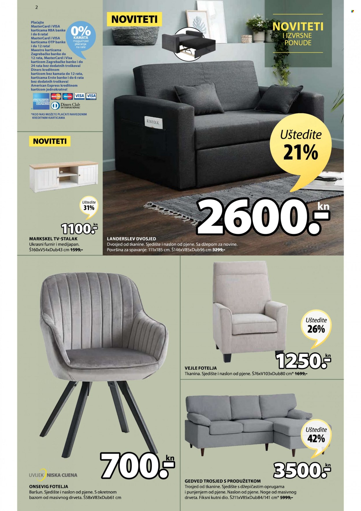 JYSK katalog - 23.09.2021. - 06.10.2021. Stranica 2