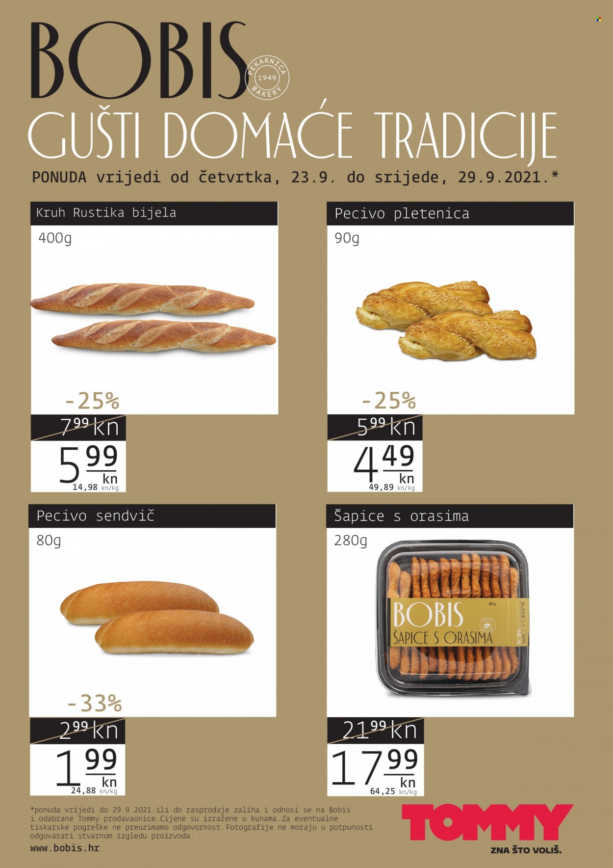 Tommy katalog - 23.09.2021. - 29.09.2021. Stranica 1