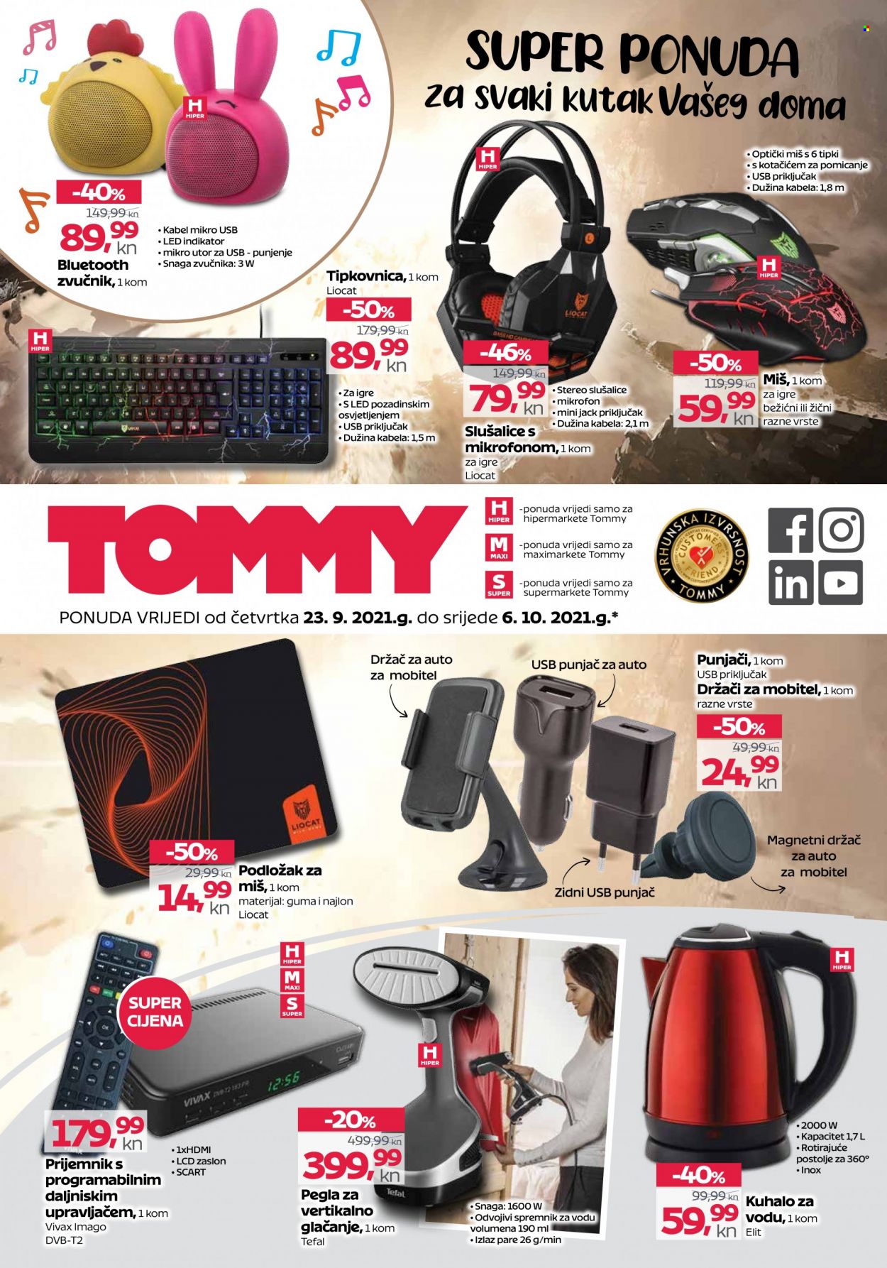 Tommy katalog - 23.09.2021. - 06.10.2021. Stranica 1