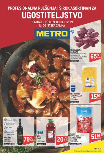 Metro katalog - 30.09.2021. - 13.10.2021.