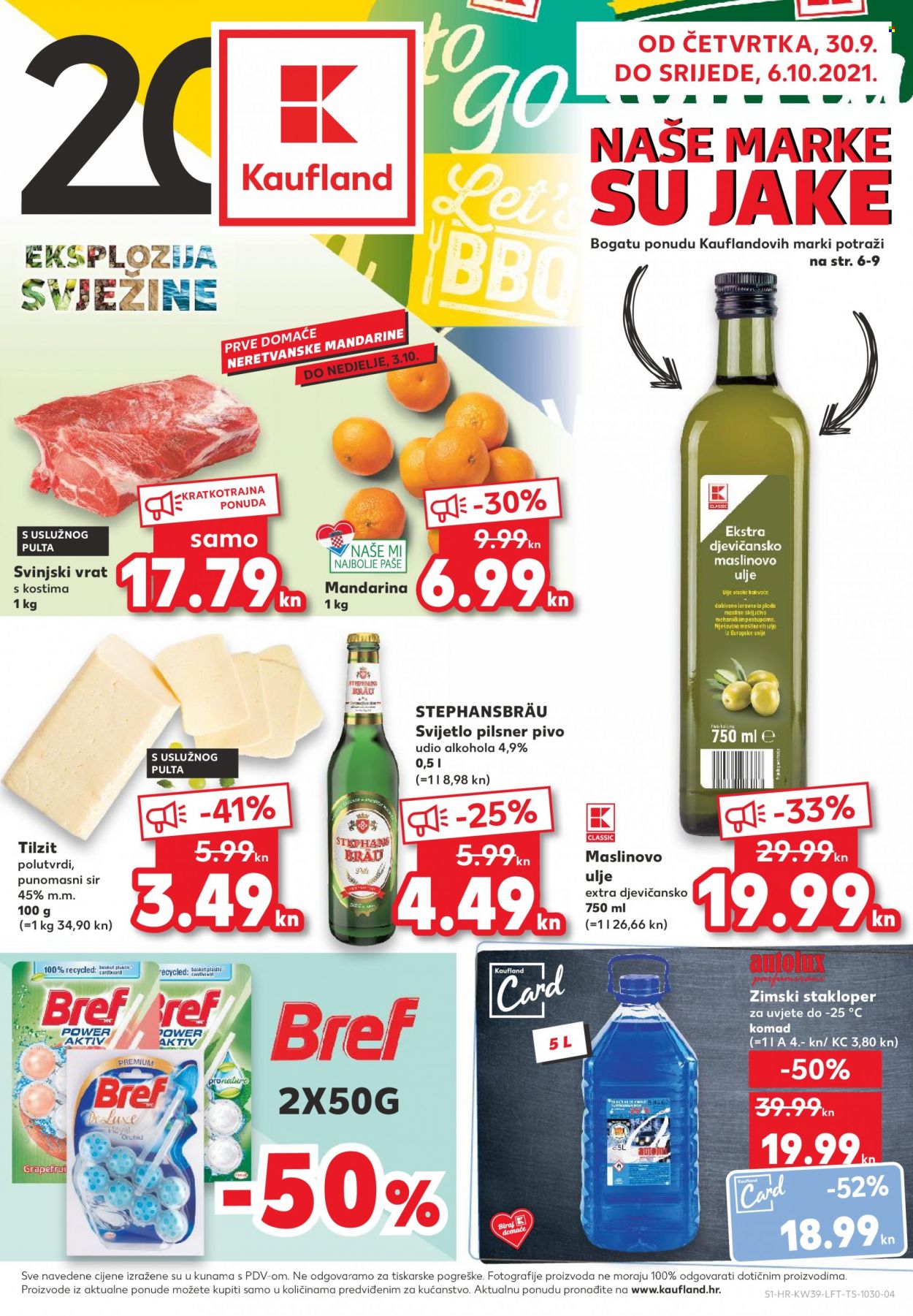 Kaufland katalog - 30.09.2021. - 06.10.2021. Stranica 1