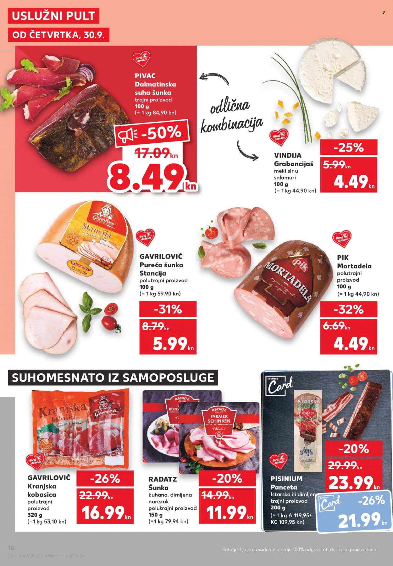 Kaufland katalog - 30.09.2021. - 06.10.2021. Stranica 16
