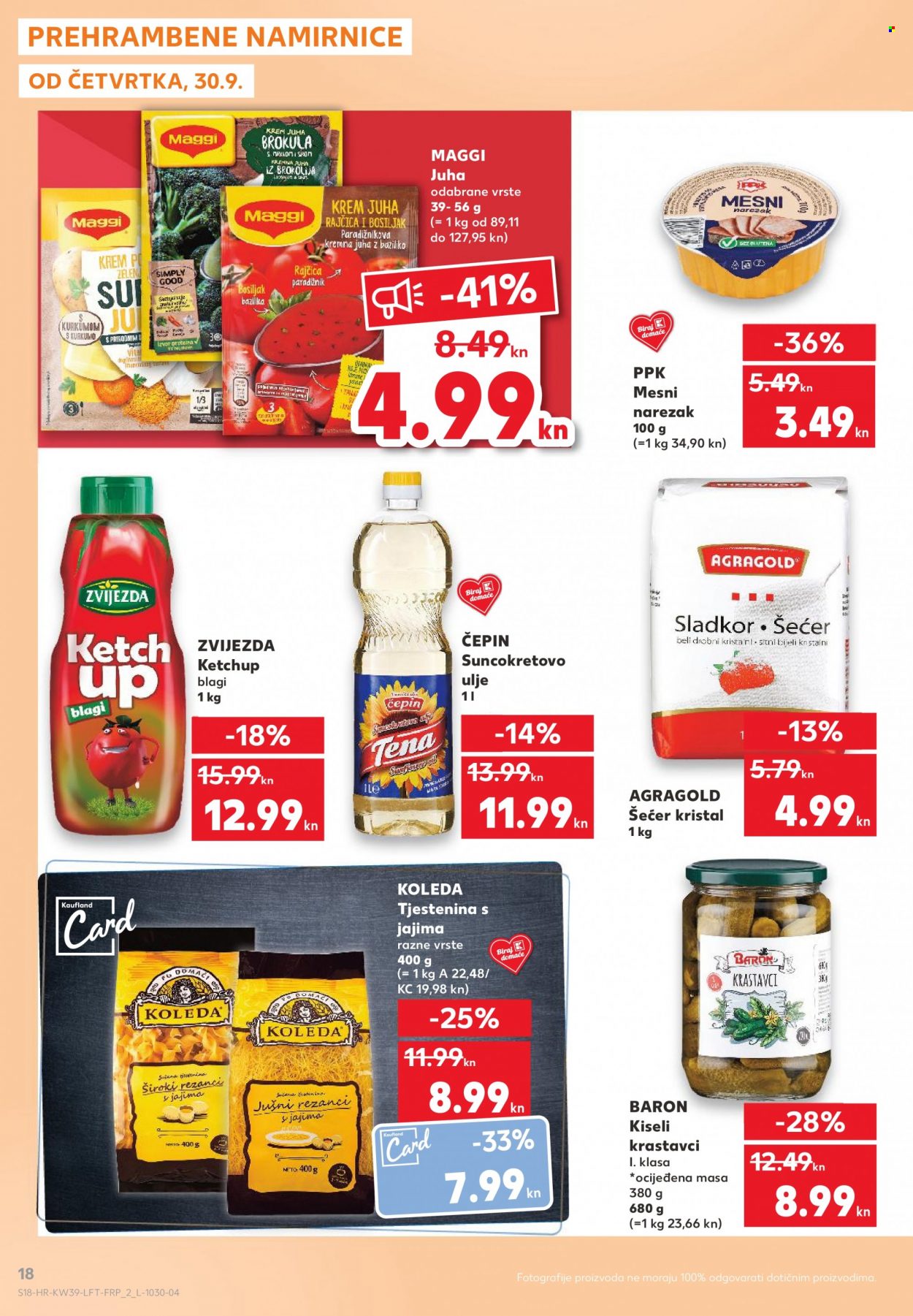 Kaufland katalog - 30.09.2021. - 06.10.2021. Stranica 18