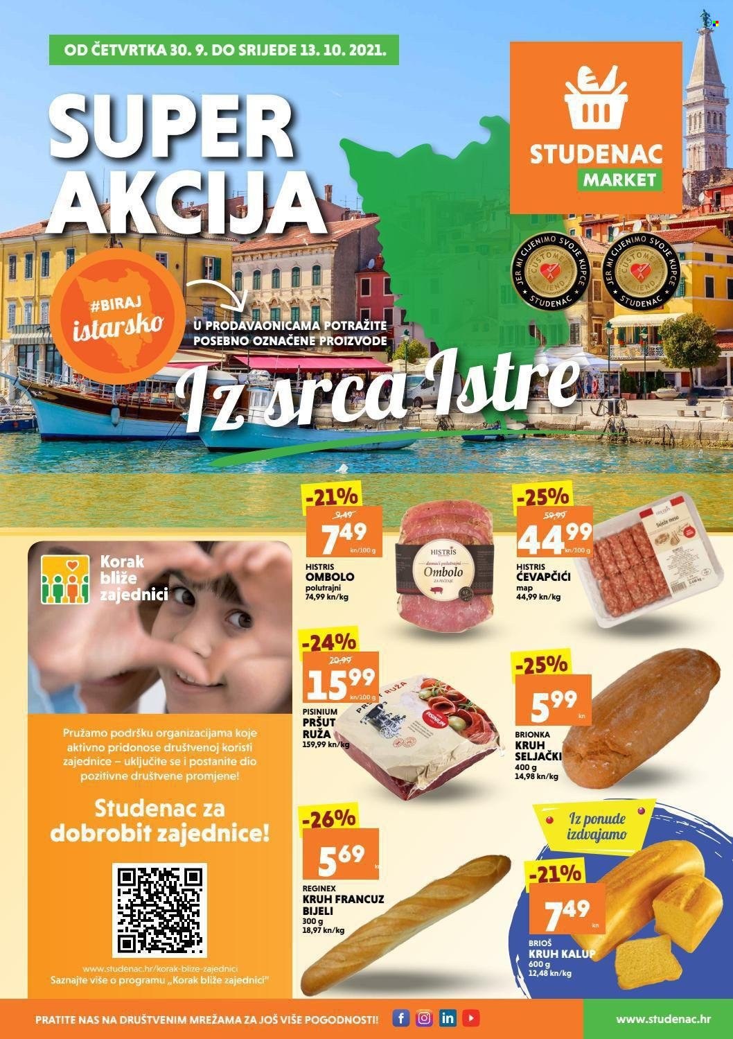 Studenac katalog - 30.09.2021. - 13.10.2021. Stranica 1