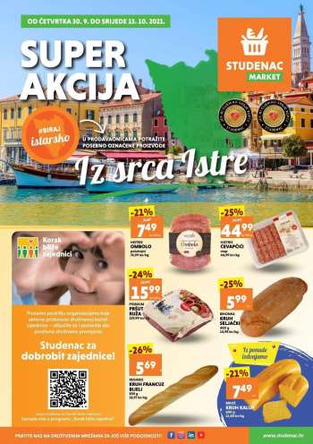 Studenac katalog - 30.09.2021. - 13.10.2021.