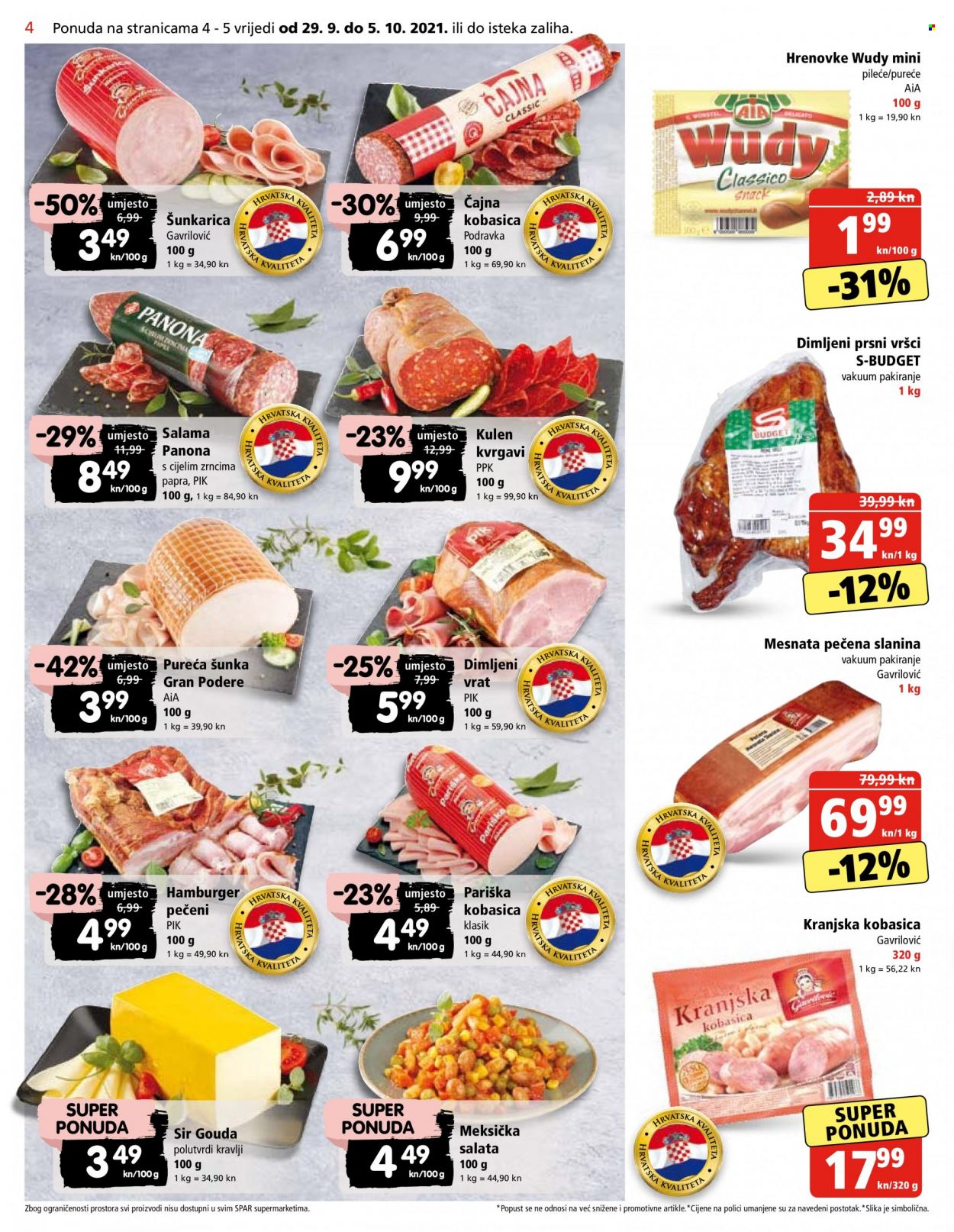 SPAR katalog - 29.09.2021. - 05.10.2021. Stranica 4