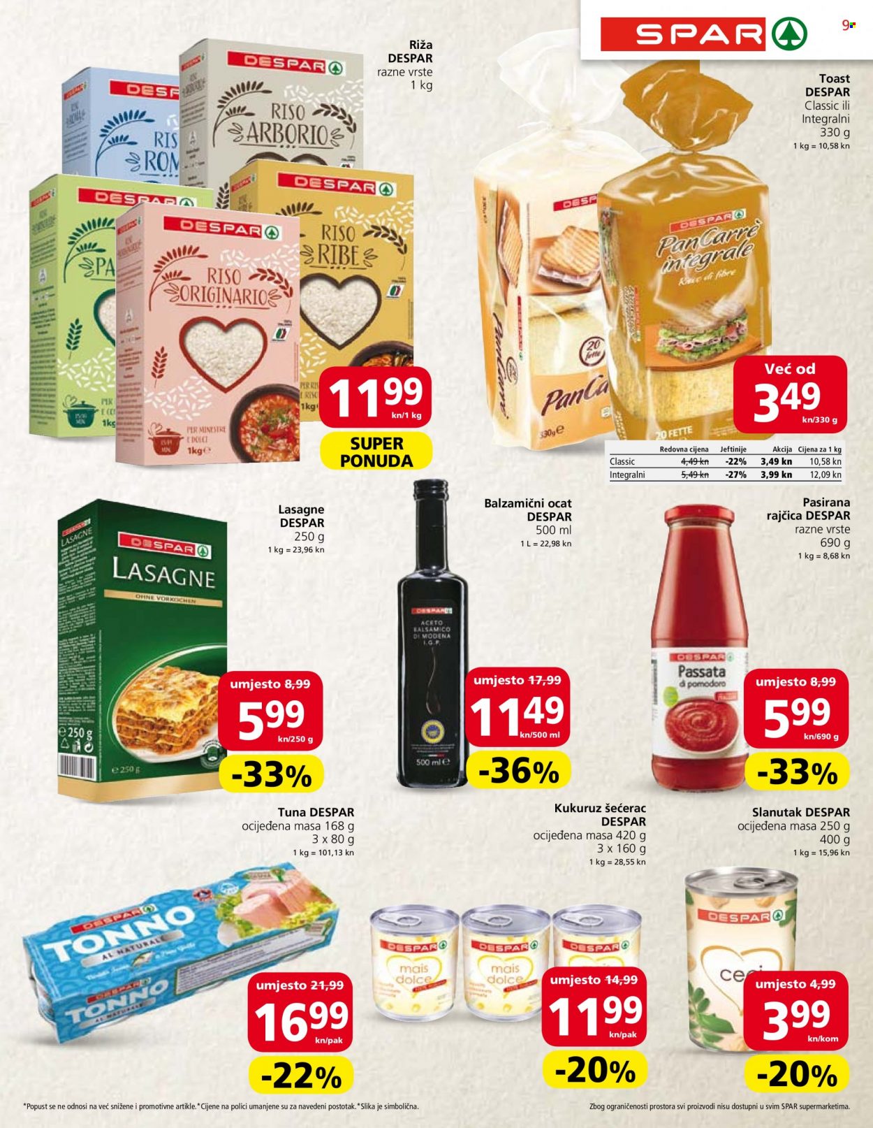 SPAR katalog - 29.09.2021. - 05.10.2021. Stranica 9