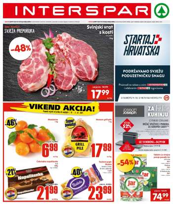 INTERSPAR katalog - 29.09.2021. - 05.10.2021.