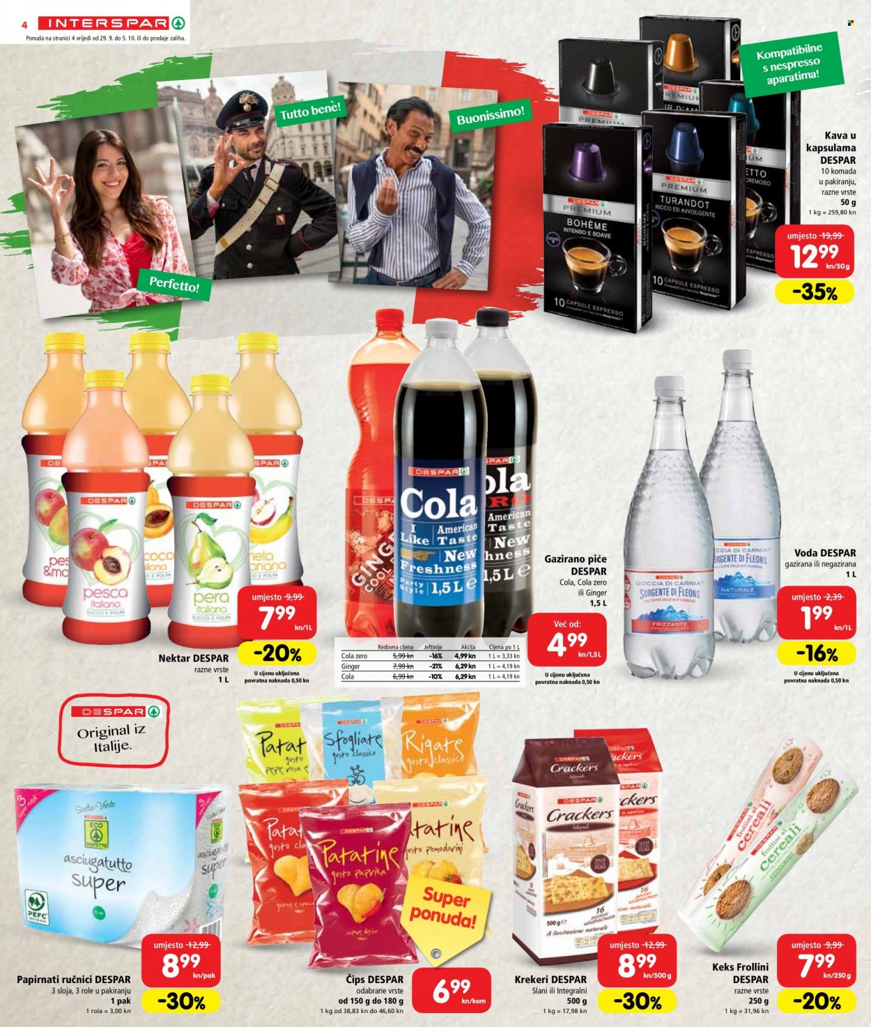 INTERSPAR katalog - 29.09.2021. - 05.10.2021. Stranica 4