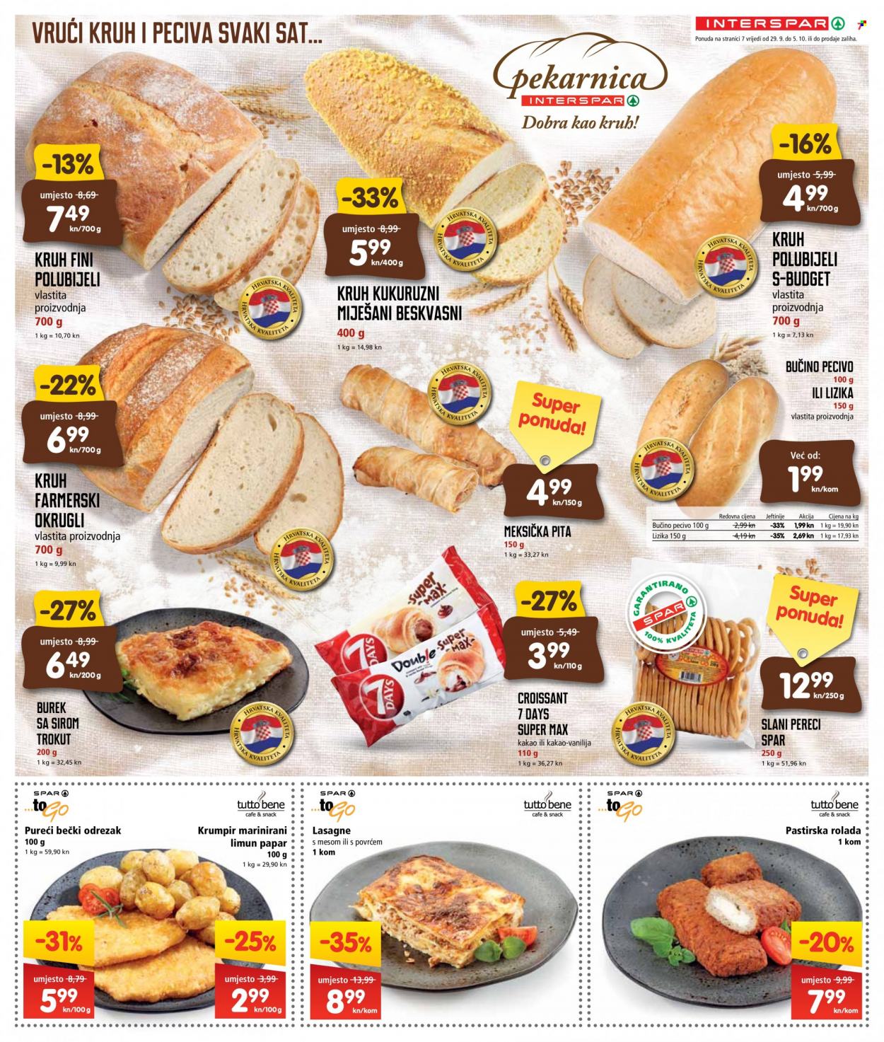 INTERSPAR katalog - 29.09.2021. - 05.10.2021. Stranica 7