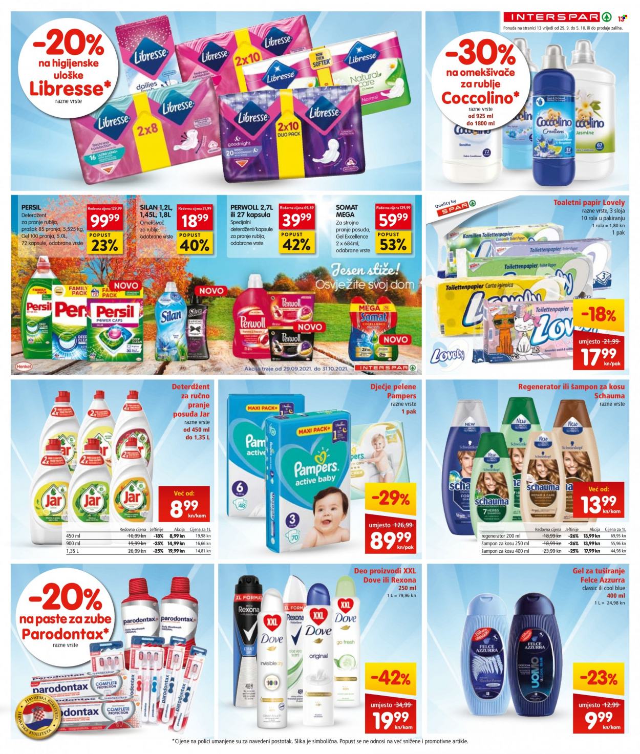 INTERSPAR katalog - 29.09.2021. - 05.10.2021. Stranica 13