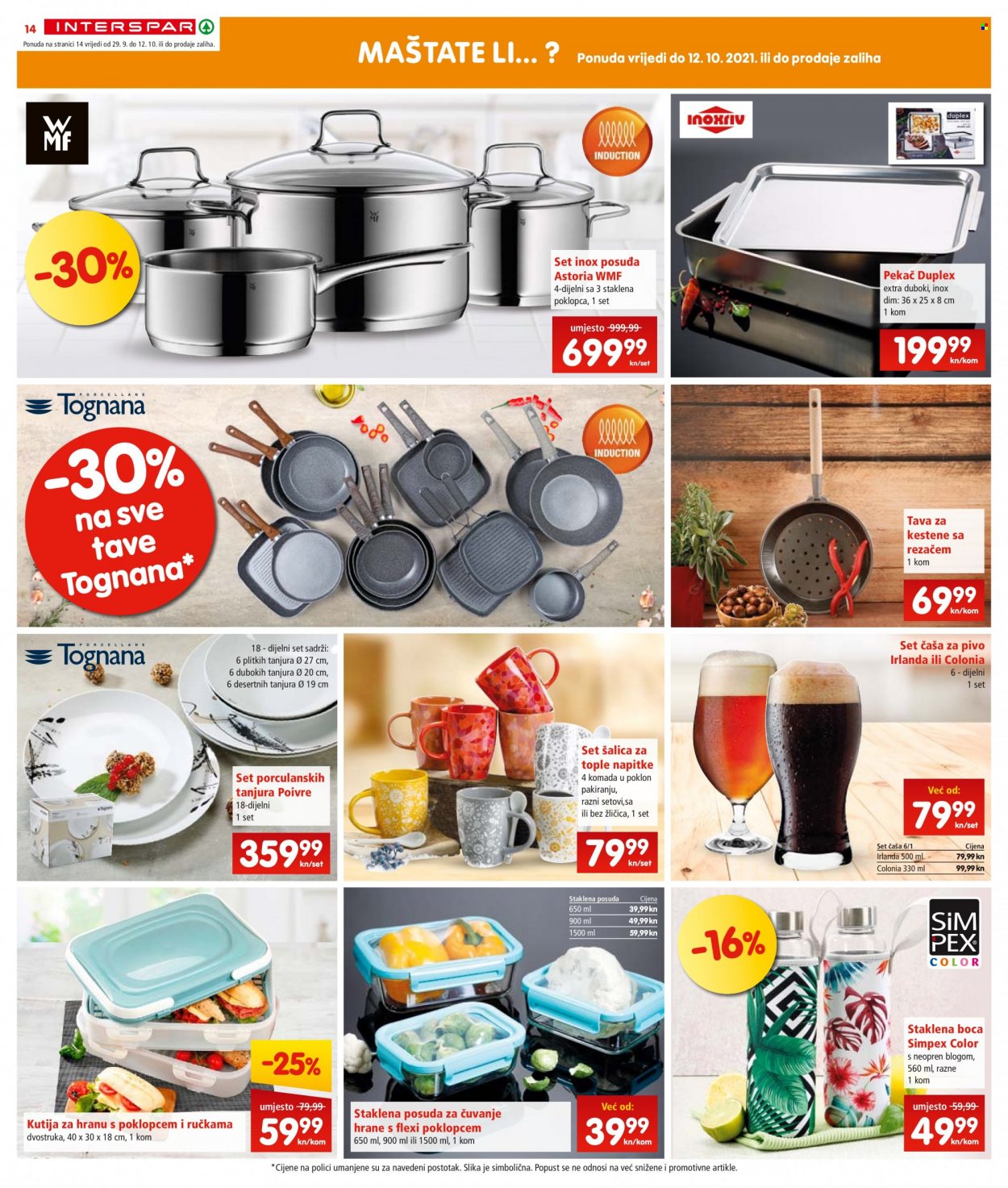 INTERSPAR katalog - 29.09.2021. - 05.10.2021. Stranica 14