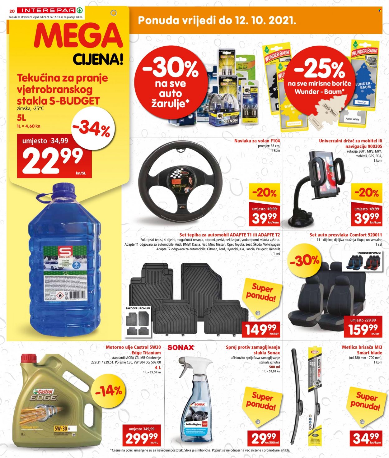 INTERSPAR katalog - 29.09.2021. - 05.10.2021. Stranica 20
