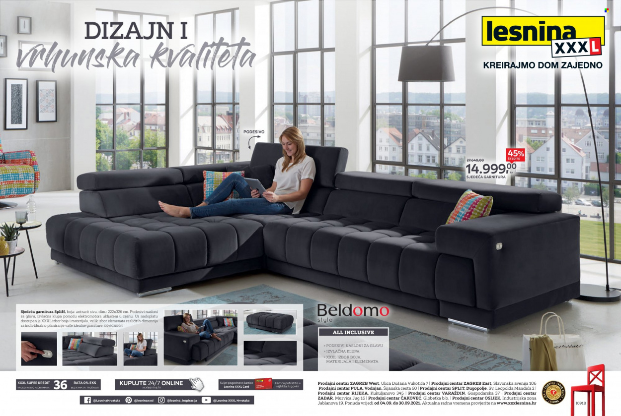 Lesnina katalog - 04.09.2021. - 30.09.2021. Stranica 1