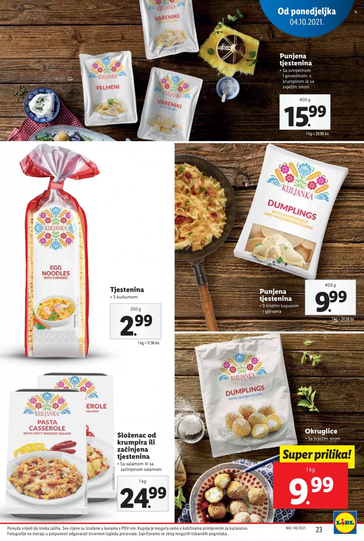 Lidl katalog - 04.10.2021. - 10.10.2021. Stranica 23
