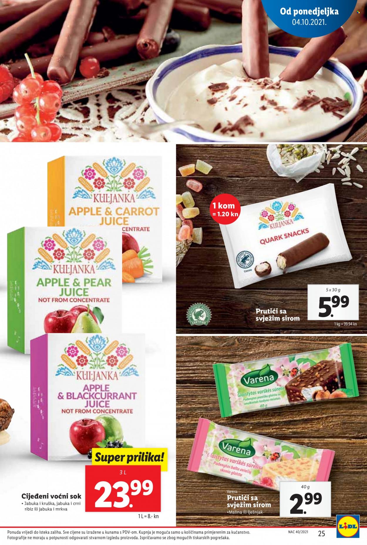 Lidl katalog - 04.10.2021. - 10.10.2021. Stranica 25