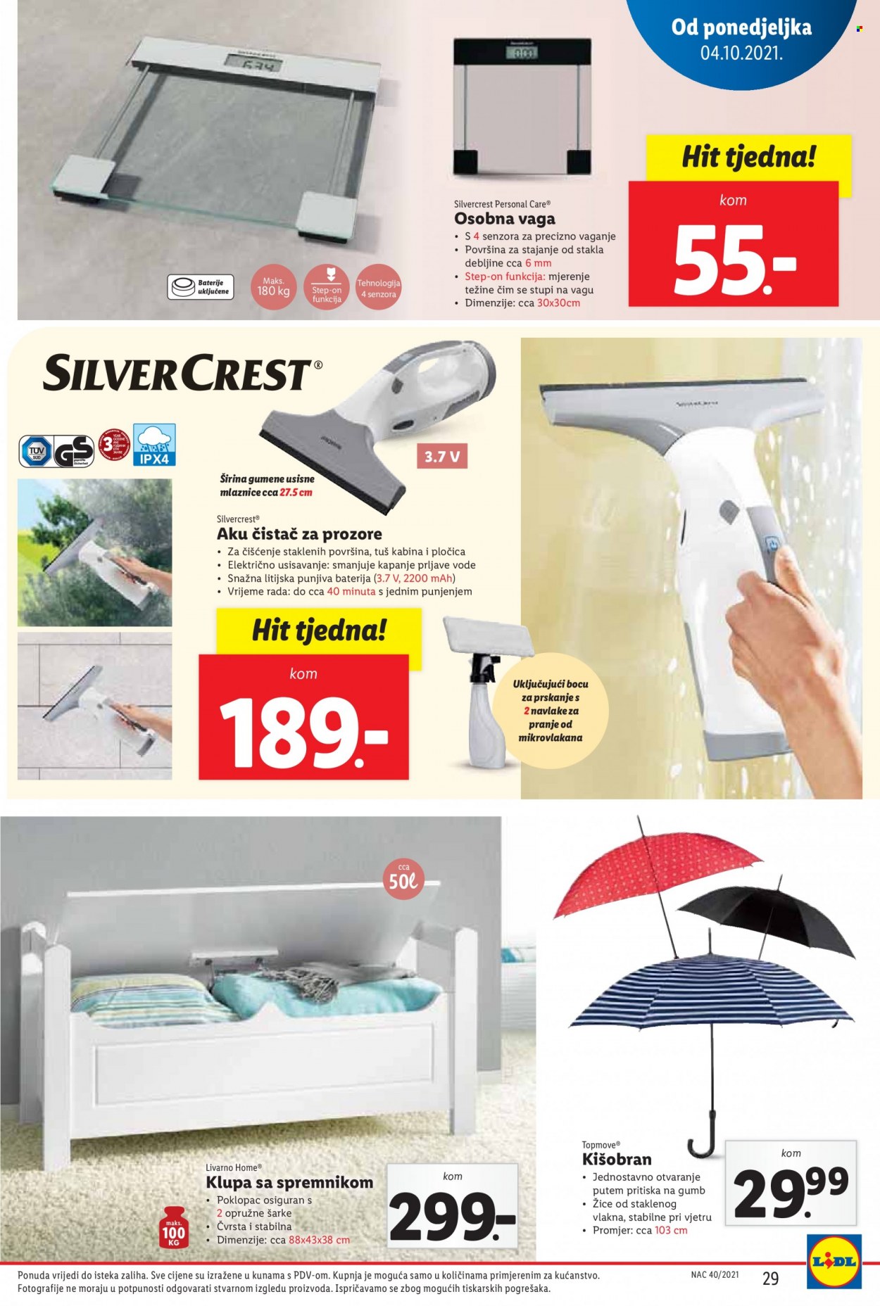 Lidl katalog - 04.10.2021. - 10.10.2021. Stranica 29